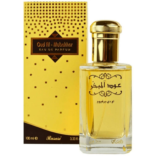 RASASI Oud Al Mubakhar EDP Spray 100ML (3.4 OZ) Beauty & Personal Care RASASI
