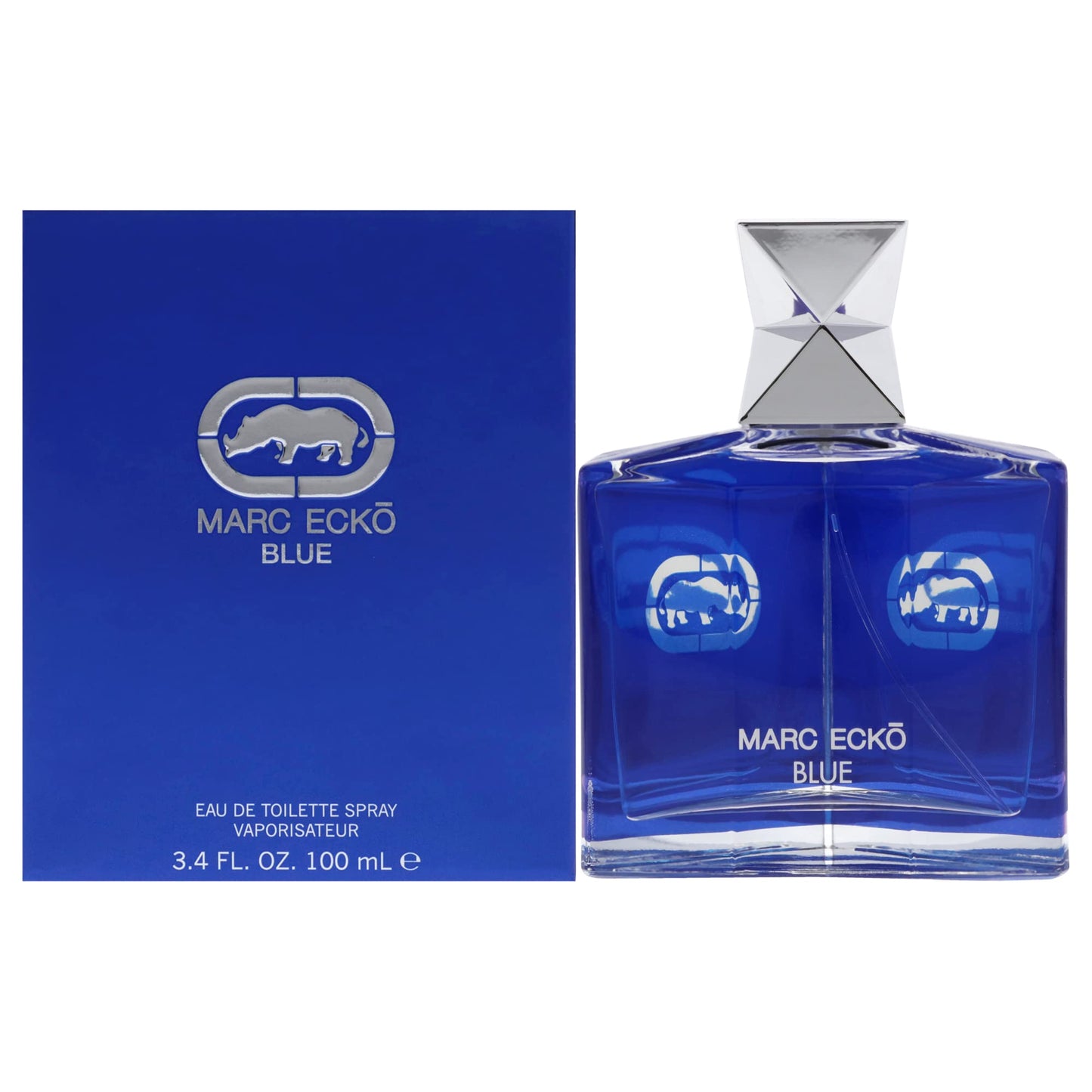 Marc Ecko Blue Eau de Toilette Spray 3.40 oz (Pack of 2) Beauty & Personal Care Marc Ecko