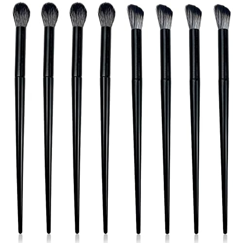 Fluffy Eye Brush - Multi-Purpose Eyeshadow & Concealer Brush for Soft-Focus Finish, Vegan & Cruelty-Free Synthetic Bristles Beauty & Personal Care Brvlsoc