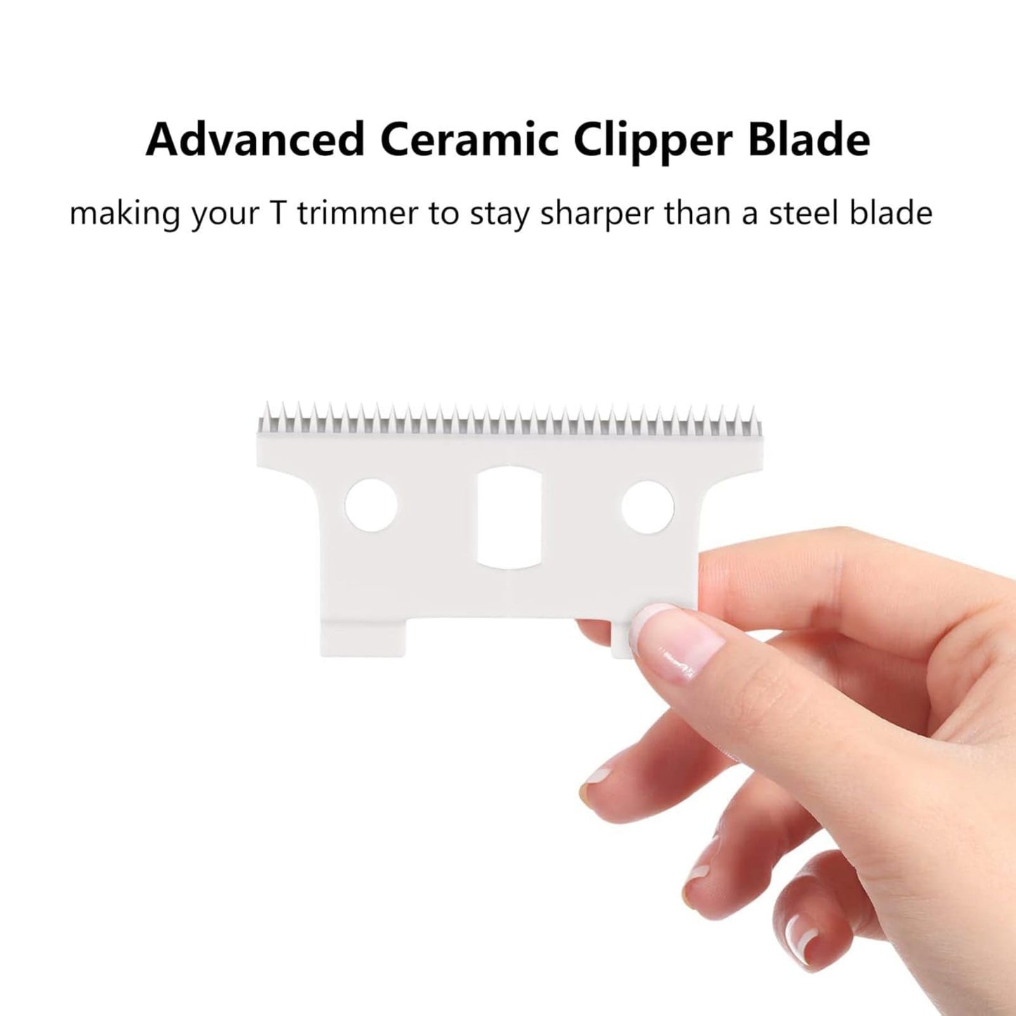 Metal Trimmer T Blade Kit for Andis T Outliner Clipper 04521, 04710 Accessory Beauty and Personal Care ZEZEFUFU