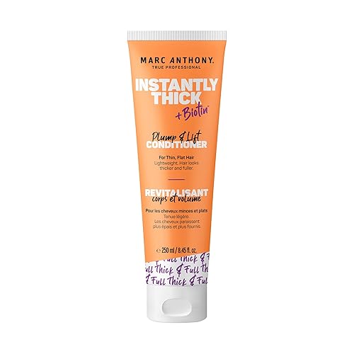 Marc Anthony Instantly Thick Biotin Conditioner, 8.45 oz - Volumizing & Moisturizing Hair Product for Thin, Flat or Dry Hair - Paraben-free Beauty & Personal Care Marc Anthony
