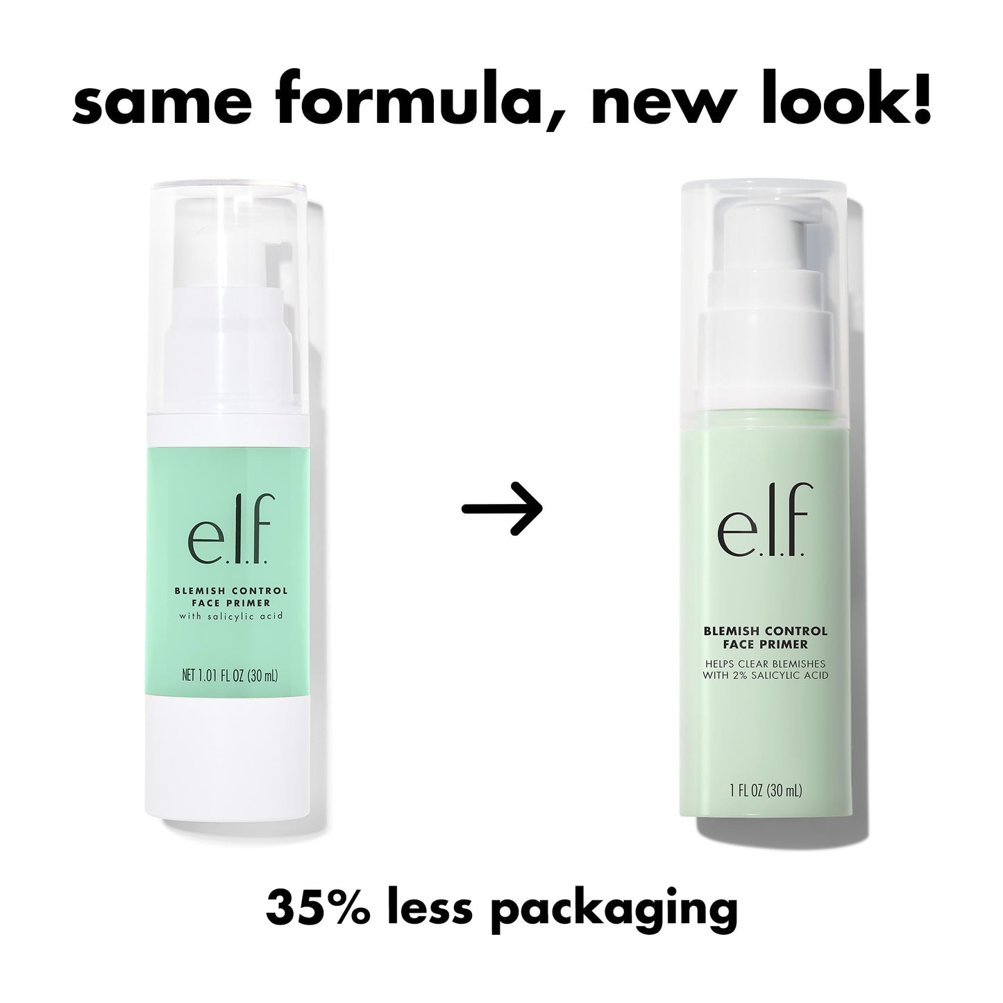 e.l.f. Blemish Control Face Primer, Soothing & Hydrating Makeup Primer For Fighting Blemishes, Grips Makeup To Last, Vegan & Cruelty-free, Large Beauty & Personal Care e.l.f.