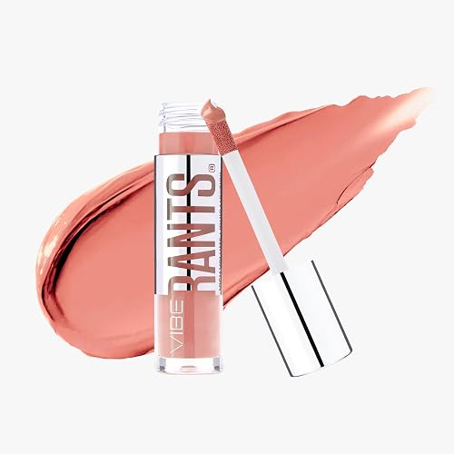 Vibe RANTS | Liquid Lipstick | Loud Color. Soft Feel. | 12-Hour Wear, Zero Compromise | Boldly Vegan, Beautifully Cruelty-Free | Made in Italy | Beauty & Personal Care Vibe