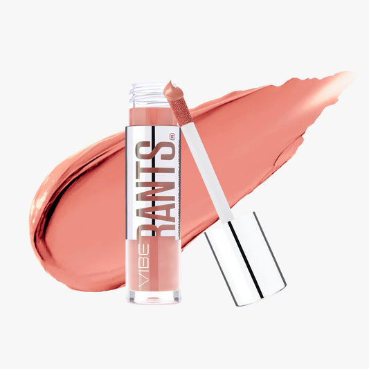 Vibe RANTS | Liquid Lipstick | Loud Color. Soft Feel. | 12-Hour Wear, Zero Compromise | Boldly Vegan, Beautifully Cruelty-Free | Made in Italy | Beauty & Personal Care Vibe