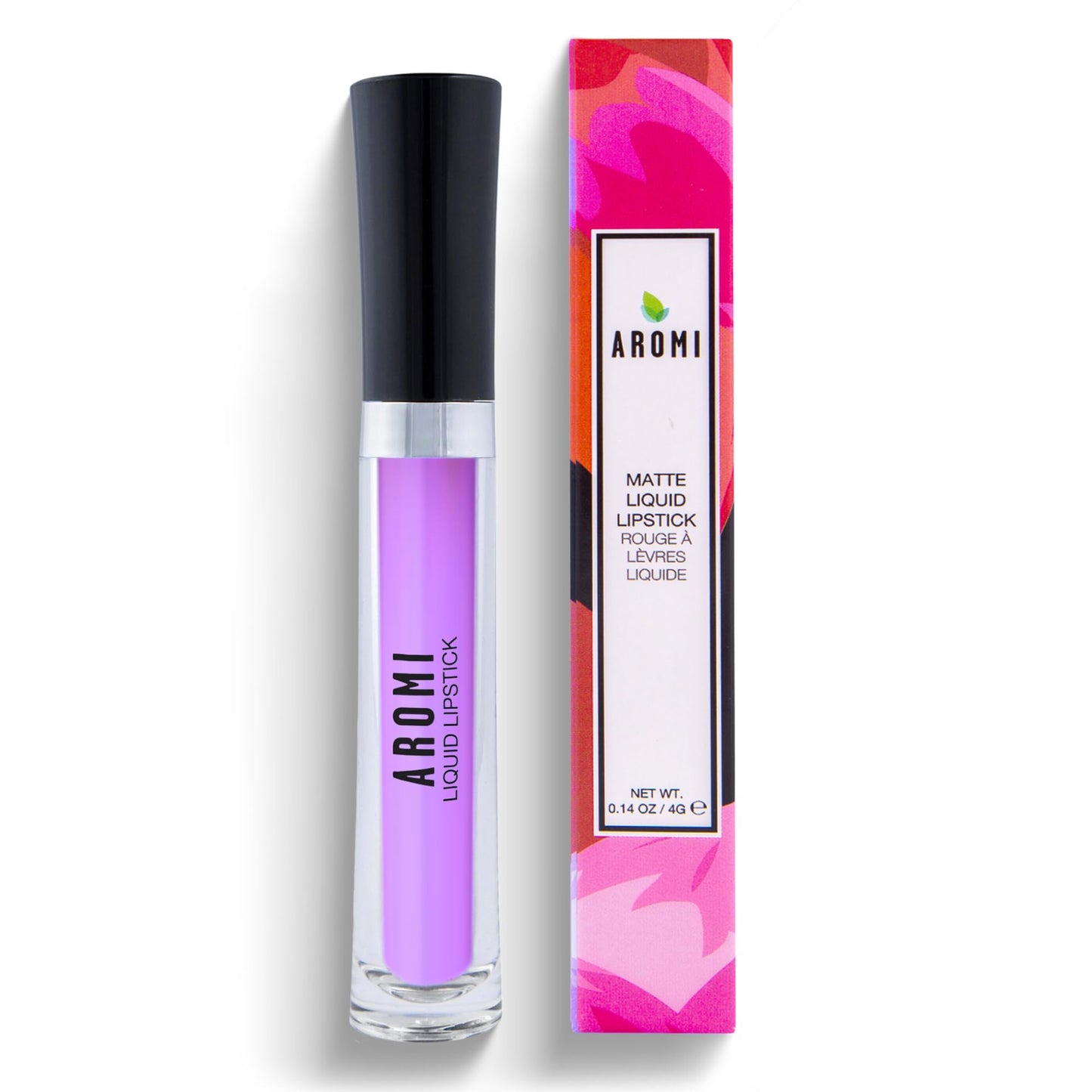 Aromi Matte Liquid Lipstick | Lilac Lip Color for Women, Pastel Purple Pink Shade, Bright Lavender, Long-lasting, Vegan (Pink Periwinkle) Beauty & Personal Care Aromi