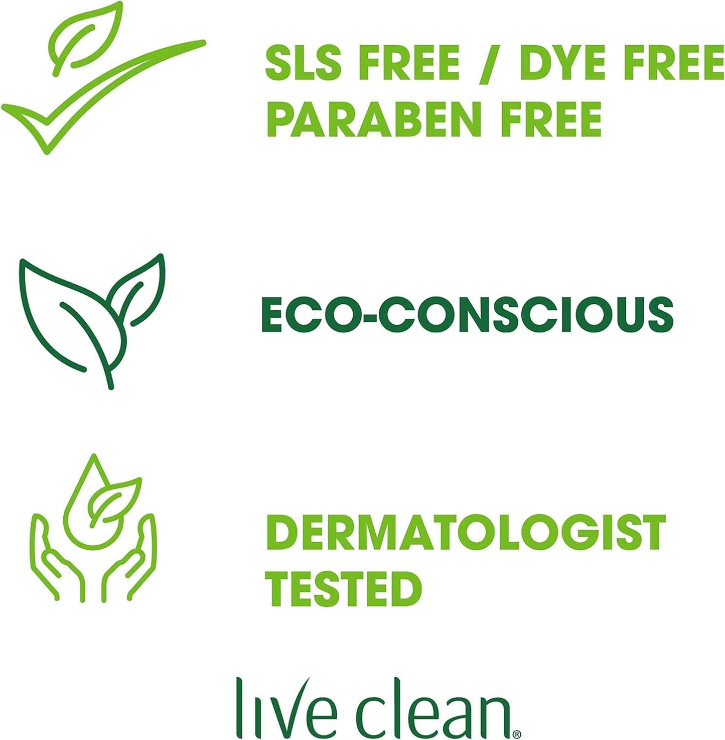 Live Clean Exotic Nectar Restorative Shampoo and Conditioner with Argan, Grape Seed, and Olive Oils, 12 oz each Beauty & Personal Care Live Clean
