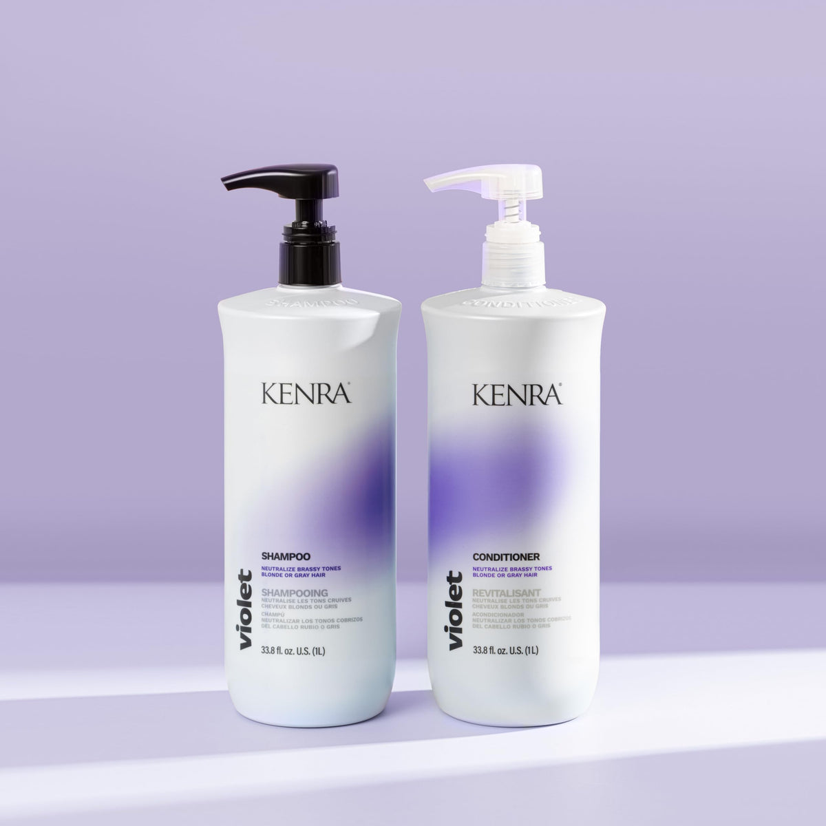 Kenra Violet Conditioner | Eliminates Brassy Tones | Purple Pigment + Deposit | Neutralizes Yellow | Moisturizes Processed Hair | Enhances Vibrancy