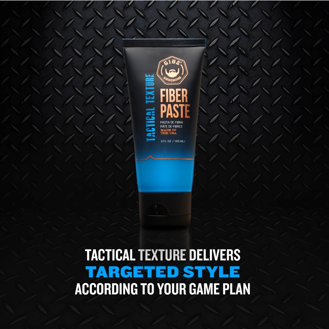 GIBS Grooming Tactical Texture Texturizing Fiber Paste, 3 Fl Oz Beauty & Personal Care GIBS