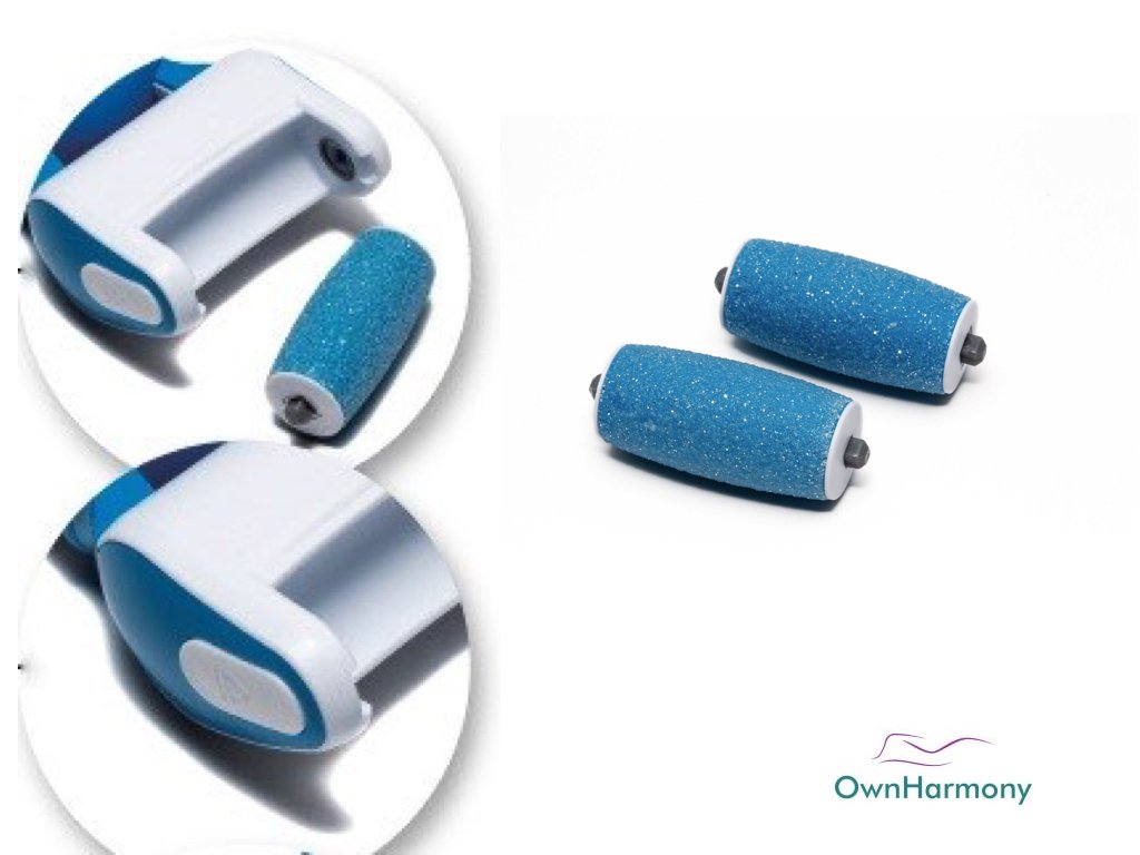 Own Harmony Refill Rollers Best Fit for Electric Callus Remover CR900 - Foot Care for Healthy Feet - Pedicure File Tools - Replacement 3 Pack (Regular Beauty & Personal Care Own Harmony