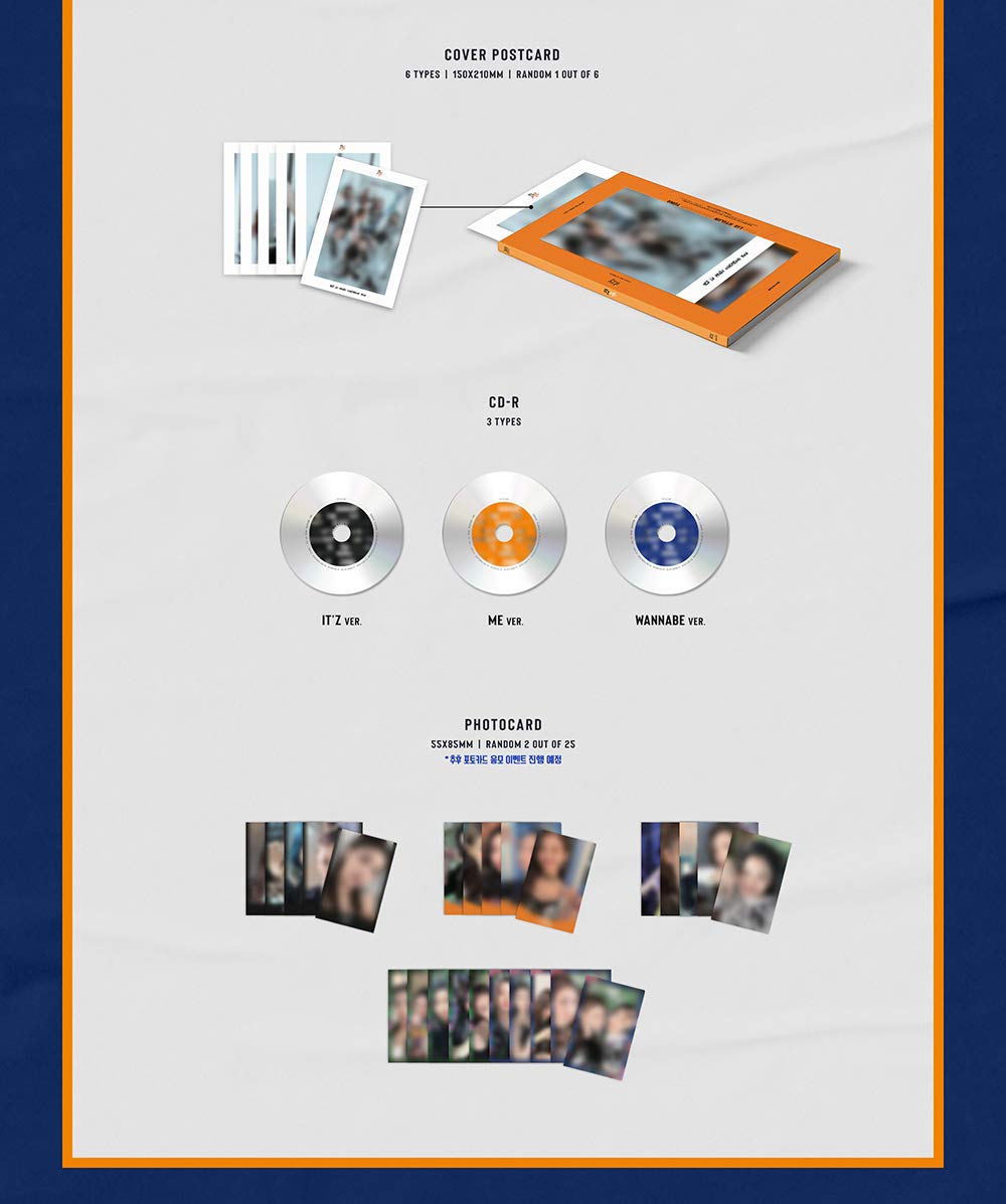 JYP Ent ITZY - IT'Z ME [B ver.] Album+Pre-Order Benefit+Folded Poster+Extra Photocards Set… Beauty and Personal Care UiiWout FGBVPL