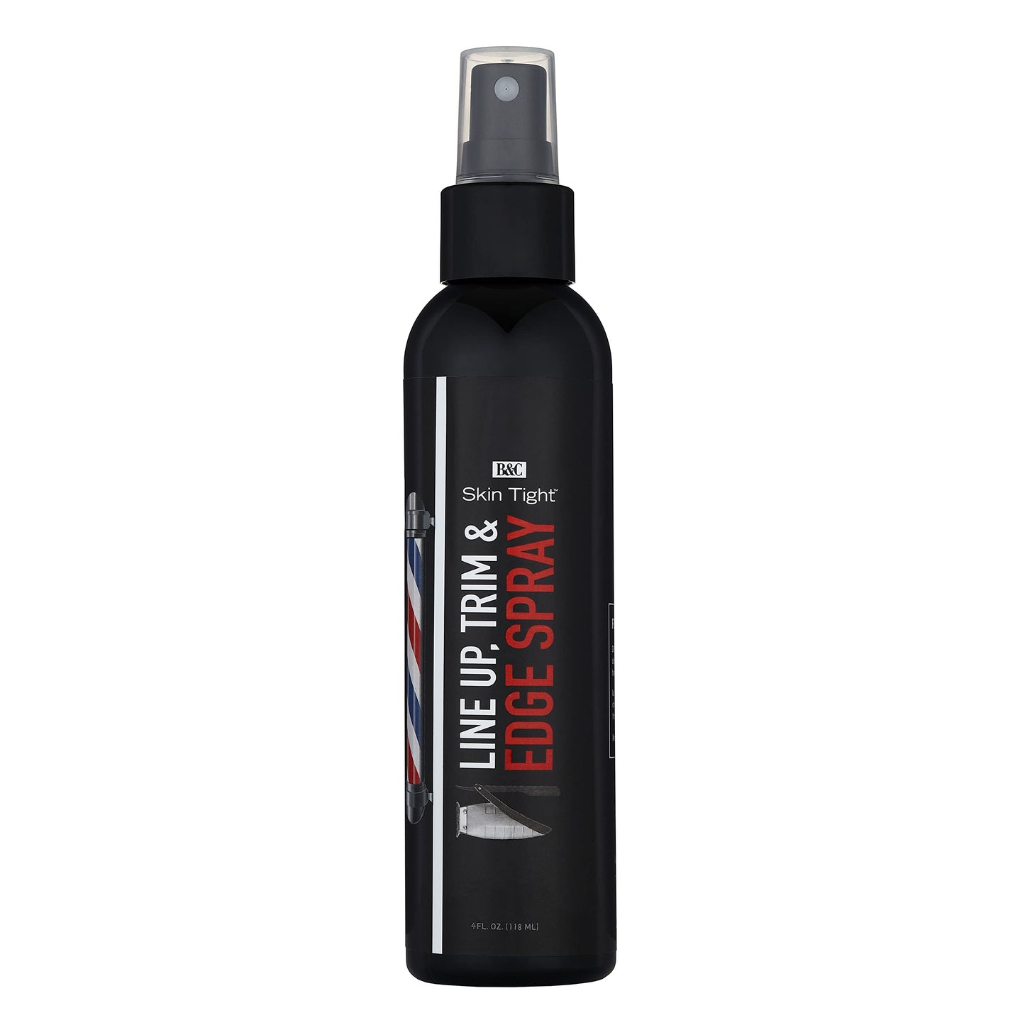 B&C Skin Tight Line Up Spray - Empowers Designs, Lines, Shape Ups, Edges - also great for Eyebrows, Beards, Mustaches (4 oz) Beauty & Personal Care B&C Skin Tight