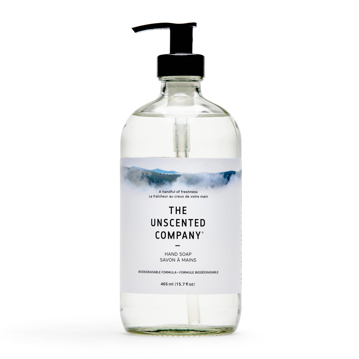 The Unscented Company, Hand Soap Liquid Glass Bottle, 16.9 Fl Oz Beauty & Personal Care The Unscented Company