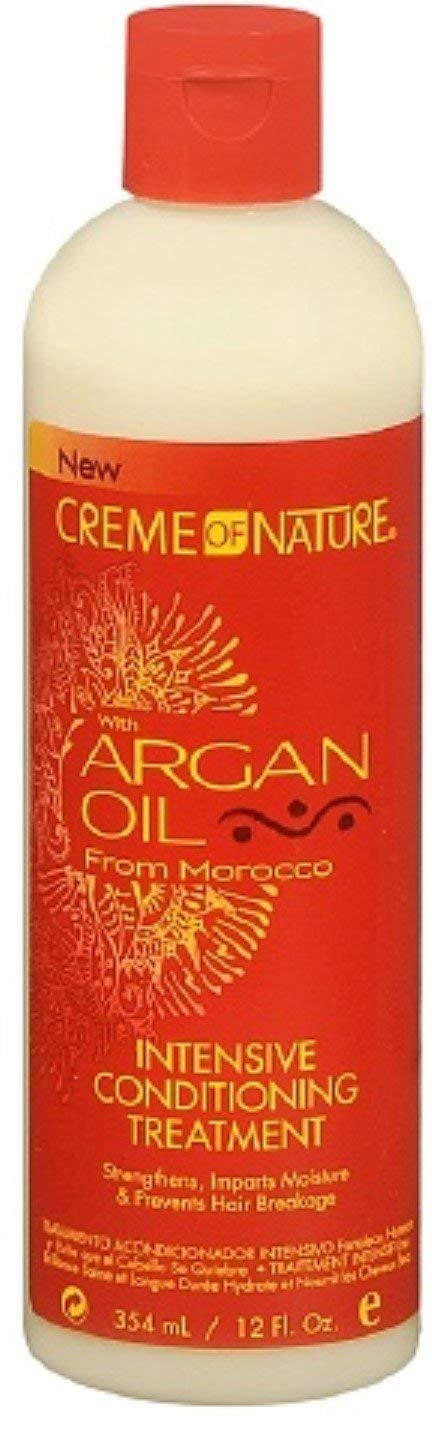 U/S/H/ Crm/Nat Argan Oil Size 12z U/S/H/ Creme Of Nature Argan Oil Intense Treatment 12z Beauty & Personal Care Creme of Nature
