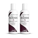 Adore Semi Permanent Hair Color (079 Burgundy Envy) (2 Pack) | Vegan & Cruelty-Free Red Hair Dye | No Ammonia, No Peroxide, No Alcohol | 4 Fl Oz Beauty & Personal Care Adore