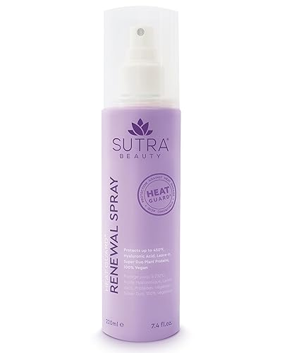 SUTRA Heat Guard Renewal Hair Spray for Frizzy, Dry & Damaged Hair - Thermal Protecting Hairspray Hydrates, Protects & Repairs Against Heat Beauty & Personal Care SUTRA
