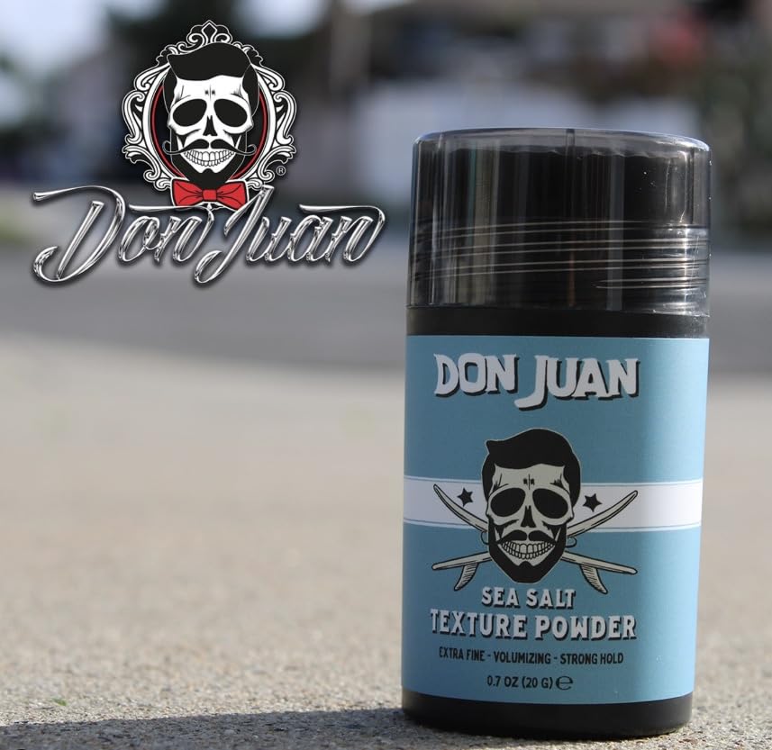 Don Juan Sea Salt Texture Powder | Extra Fine | Strong Hold | Matte Finish | Volume and Texture, 0.7 Ounce Beauty & Personal Care Don Juan