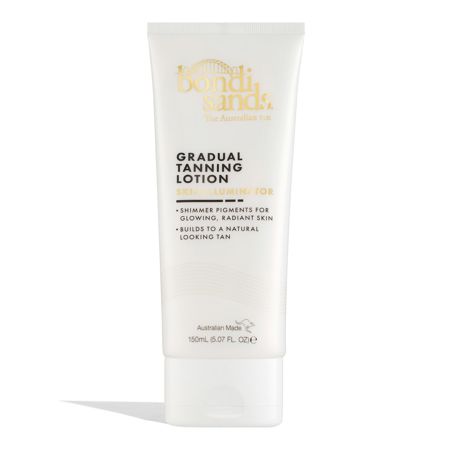 Bondi Sands Gradual Tanning Lotion Skin Illuminator, Shimmer Pigments Build to a Natural-Looking Tan for Glowing Skin, 150 mL, 5.07 Fl. Oz. Beauty & Personal Care Bondi Sands