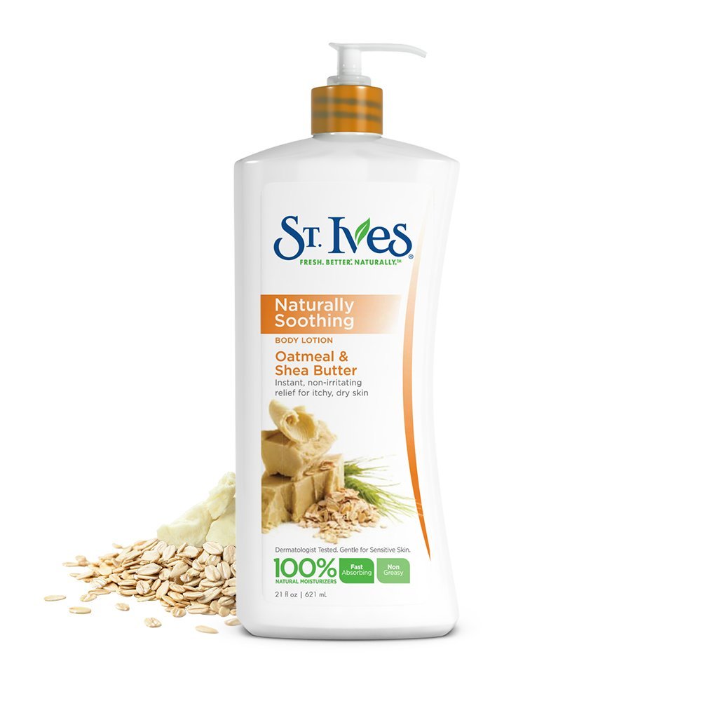 St. Ives Nourish & Soothe, Oatmeal & Shea Butter Body Lotion 21 Fl Oz Beauty & Personal Care St. Ives