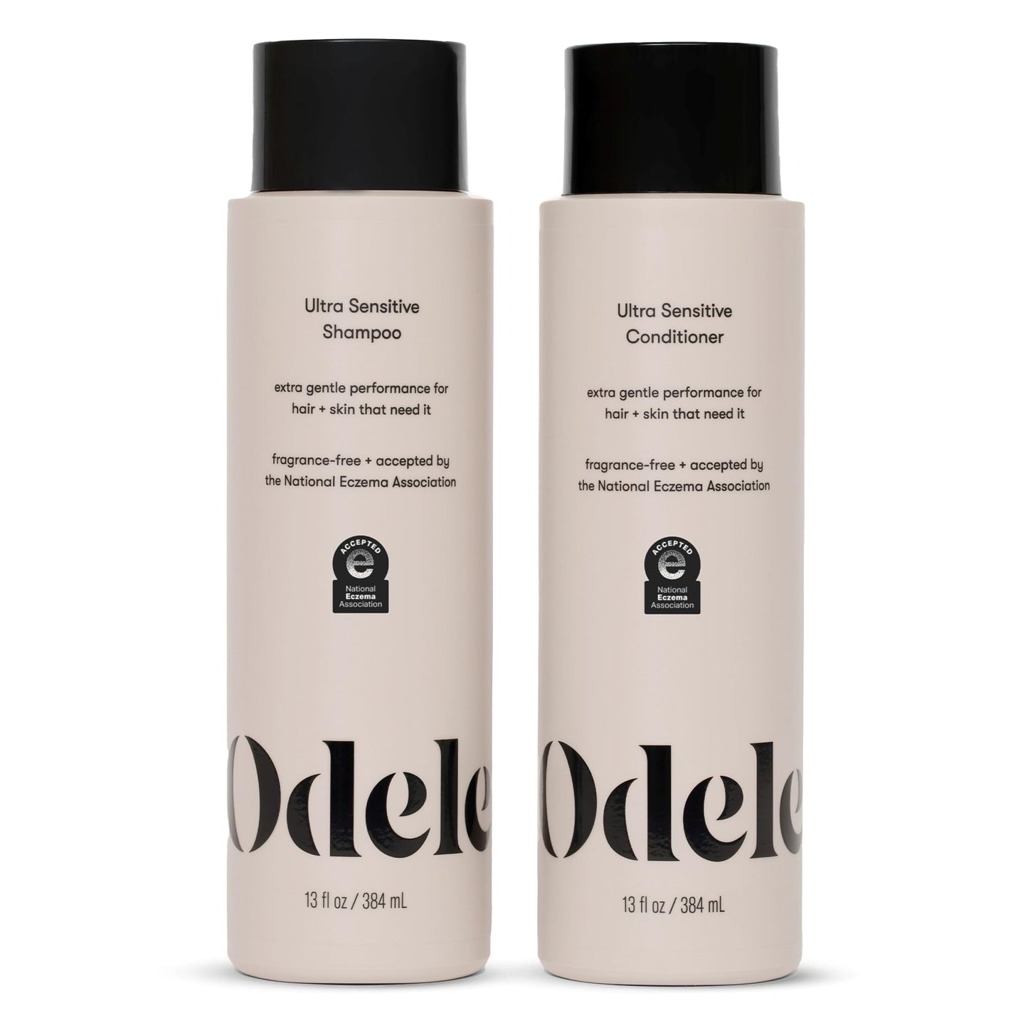 Odele Sulfate-Free Ultra-Sensitive Shampoo & Conditioner Set for Extra Gentle Cleansing and All Hair Types, 13 Fl Oz Each (2-Pack) Beauty & Personal Care Odele