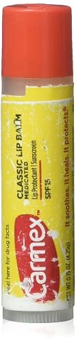 Carmex Everyday Protecting Lip Balm Stick, Original SPF 15, 0.15 ounces (Pack of 10) Beauty & Personal Care Carmex