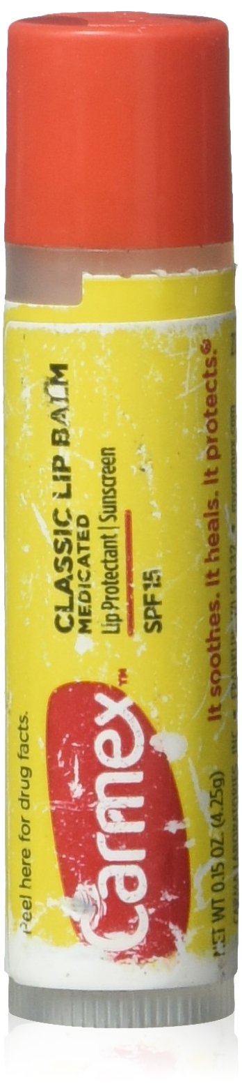 Carmex Everyday Protecting Lip Balm Stick, Original SPF 15, 0.15 ounces (Pack of 10) Beauty & Personal Care Carmex