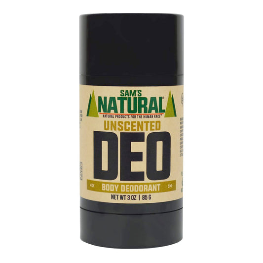 Sam’s Natural Deodorant - Unscented - Holiday Gifts - Stocking Stuffers - Aluminum Free DEO - No phthalates, parabens, sulfates, or dyes - For Men Beauty and Personal Care Sam's Natural