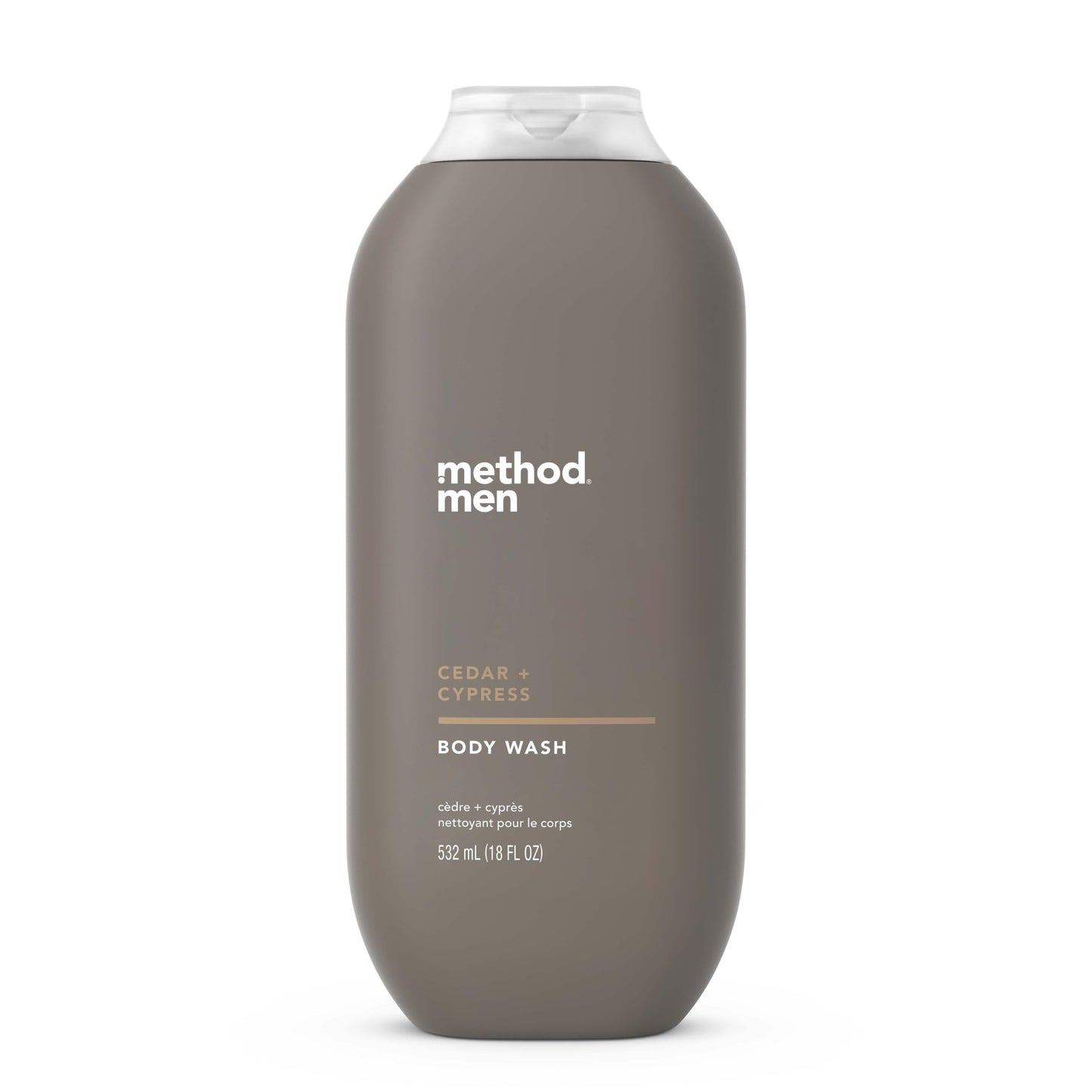 Method Men Body Wash, Cedar + Cypress, Paraben and Phthalate Free, 18 fl oz (Pack of 1) Beauty & Personal Care Method