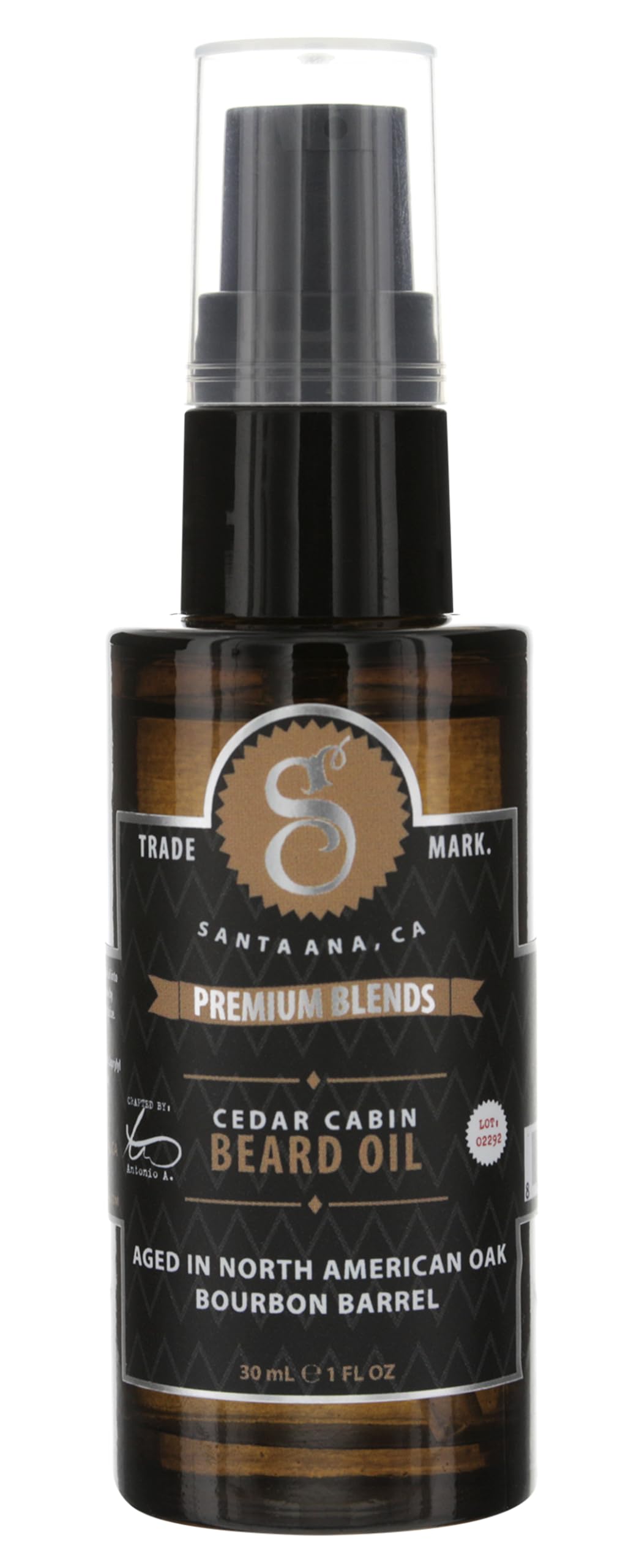 Suavecito Premium Blends Beard Oil - Leave-In Beard Conditioner For Softening Hair, Hydrating Skin, Eliminating Beard Dandruff, Healthy Beard Growth Beauty & Personal Care Suavecito