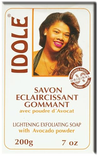 Idole Soap - Lightening Exfoliating With Avocado Powder 7oz each (3 Pack) Beauty & Personal Care Idole