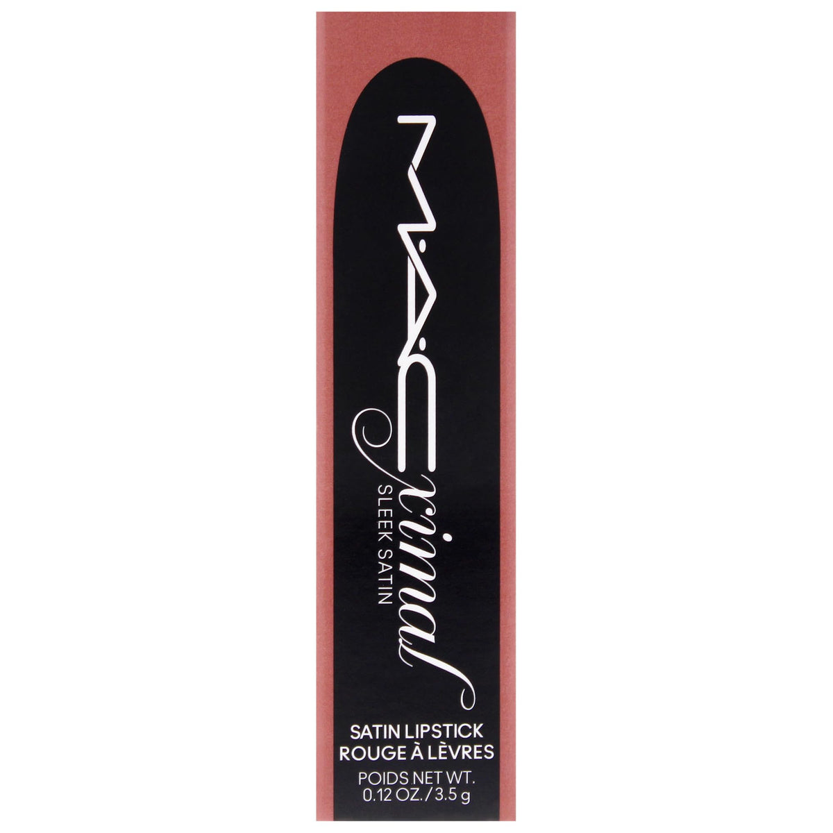 Macximal Sleek Satin Lipstick - 835 Modesty by MAC for Women - 0.12 oz Lipstick