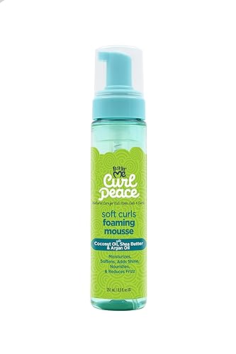 Just For Me Curl Peace Soft Curls Foaming Mousse, 8.5 oz (1 Pack) Beauty & Personal Care Just For Me