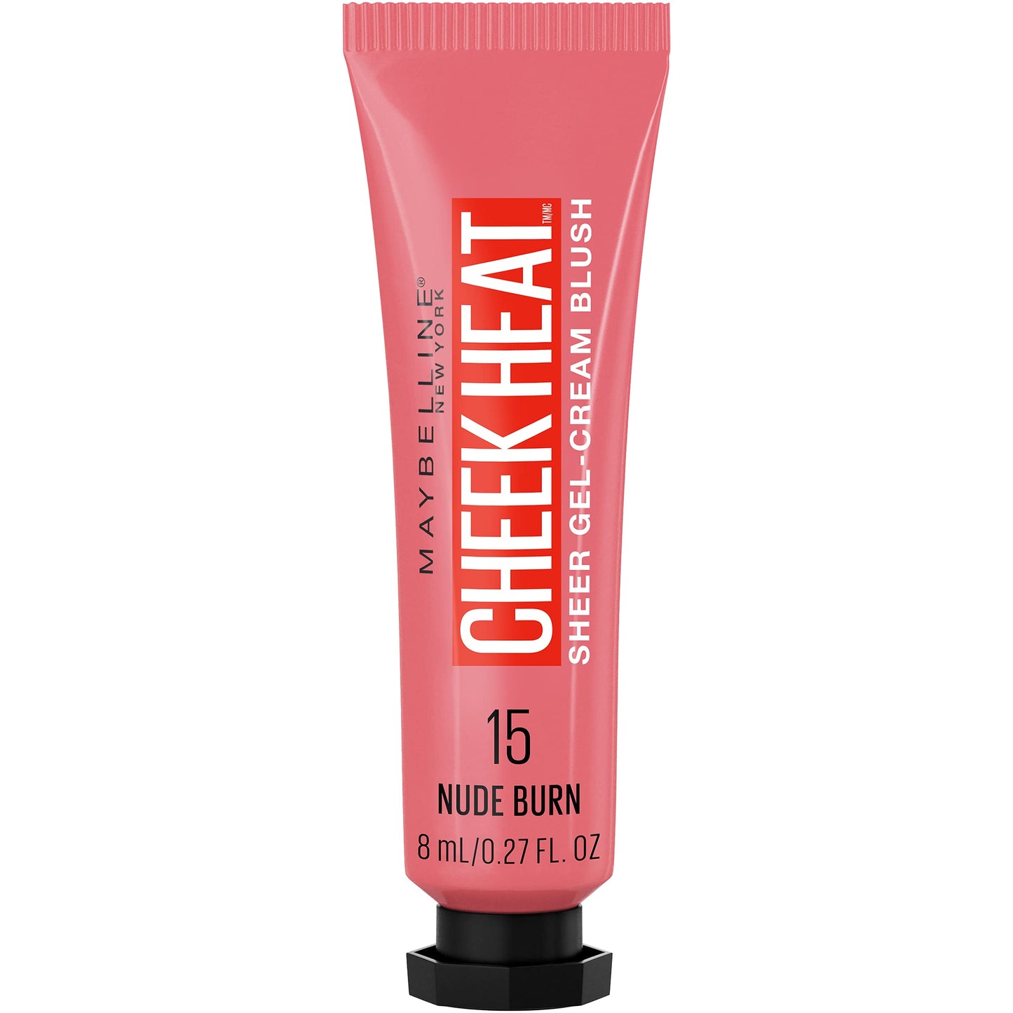 Maybelline Cheek Heat Gel-Cream Blush Makeup, Lightweight, Breathable Feel, Sheer Flush Of Color, Natural-Looking, Dewy Finish, Oil-Free, Nude Burn, 1 Beauty & Personal Care MAYBELLINE