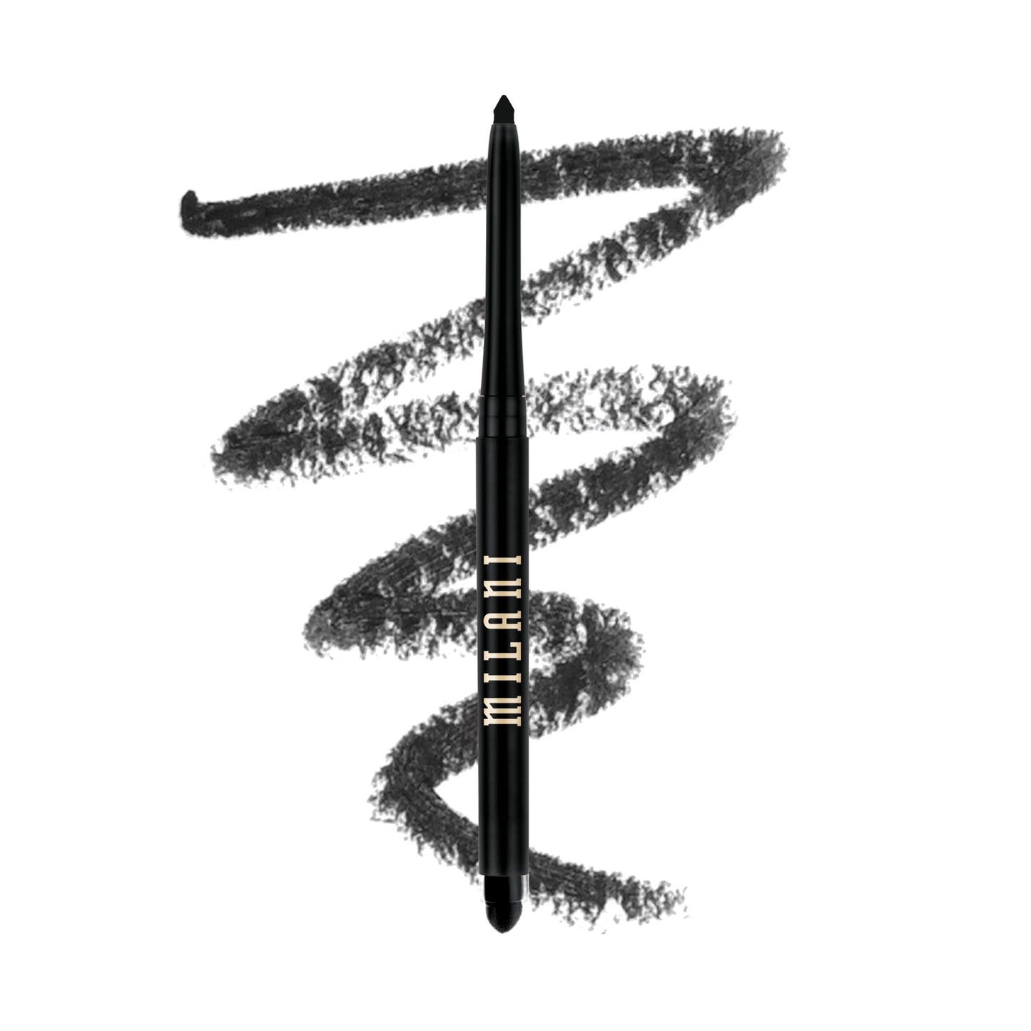 Milani Stay Put Eyeliner - Femme Fatale (0.01 Ounce) Cruelty-Free Self-Sharpening Eye Pencil with Built-In Smudger - Line & Define Eyes with High Beauty and Personal Care Milani Default Title