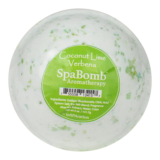 InSPAration Coconut Lime Verbena SpaBomb Aromatherapy (5 oz) Beauty and Personal Care InSPAration