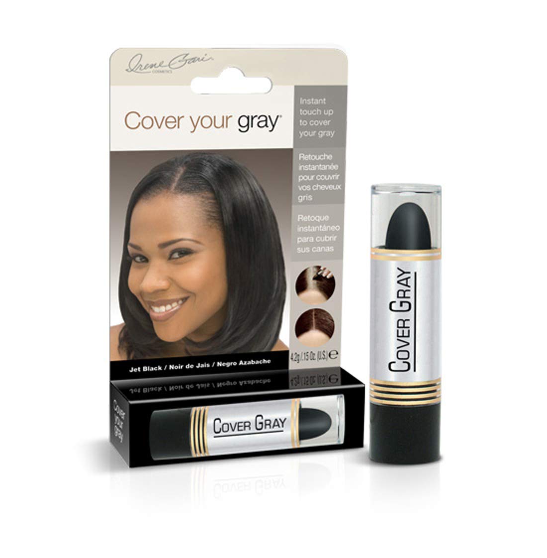 Cover Your Gray Hair Color Touch-Up Stick - Black Beauty & Personal Care Cover Your Gray