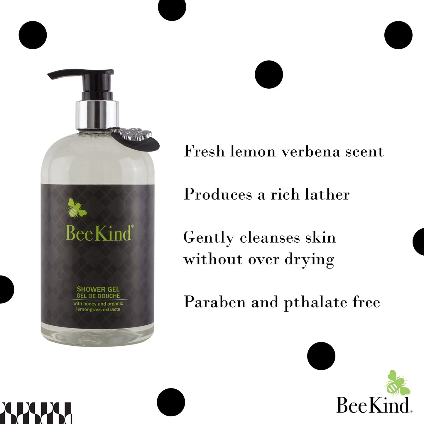 Gilchrist & Soames BeeKind Honey and Lemon Verbena Shower Gel and Body Wash - 15.5oz - Gentle on Skin, Zero Parabens, Sulfates, and Phthalates Beauty & Personal Care Gilchrist & Soames