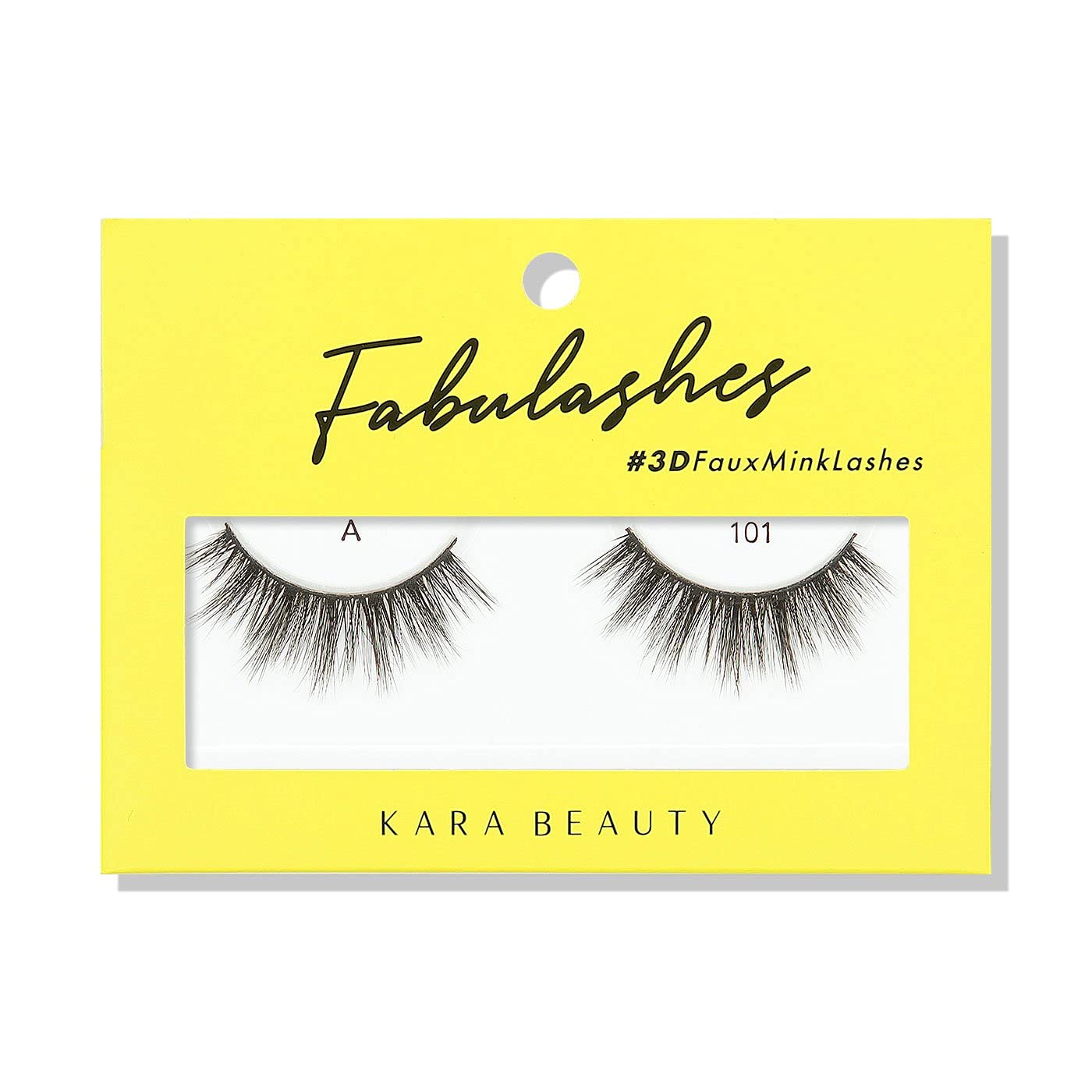 KARA BEAUTY 3D Faux Mink Strip Lashes - Reusable False Eyelashes - Lightweight, Beginner-Friendly Eye Lashes for Special Occasion, Wedding, Prom Beauty & Personal Care Kara Beauty