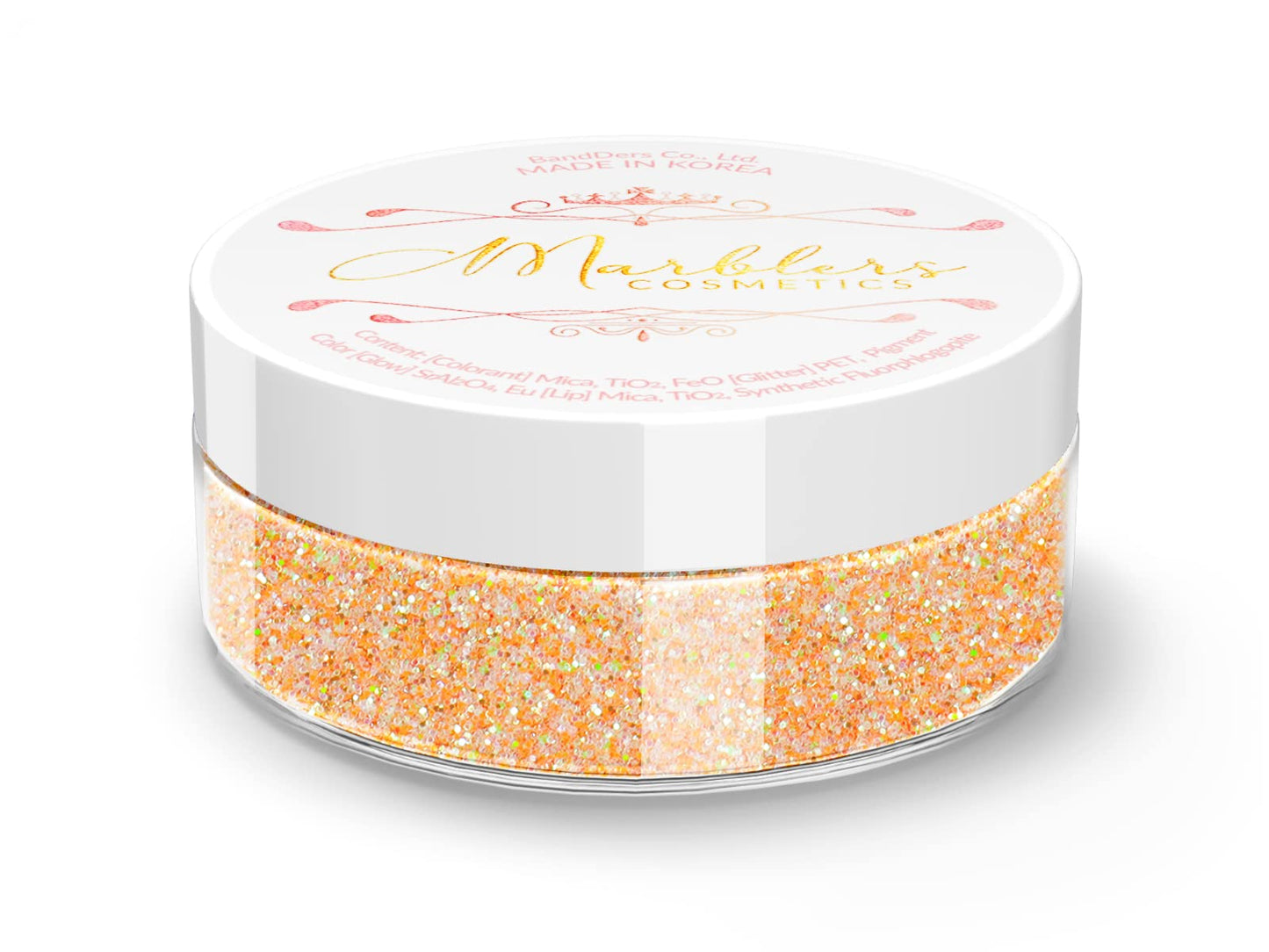 MARBLERS Holographic Face & Body Glitter [Unicorn Orange] 0.18oz (5g) | Non-Toxic | Vegan | Cruelty-Free | Festival, Rave & Party Makeup | Eye, Hair Beauty & Personal Care MARBLERS