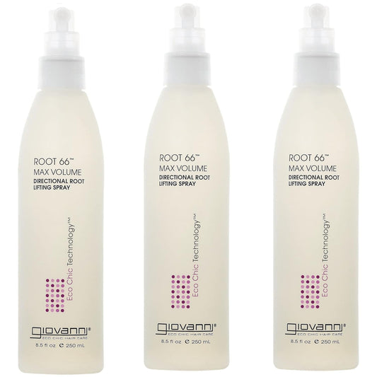 GIOVANNI Root 66 Max Volume Directional Hair Root Lifting Spray - Lifting Spray for Thin & Fine Hair, Lifts Hair to New Heights, Root Lifter & Hair Beauty & Personal Care GIOVANNI