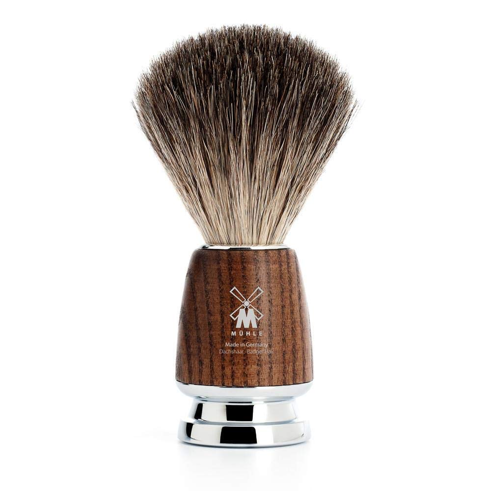 MÜHLE RYTMO 3-Piece Pure Badger 5-Blade Razor Modern Luxury Wet Shaving Set - Perfect for Every Day Use, Barbershop Quality Close Smooth Shave Beauty and Personal Care MÜHLE