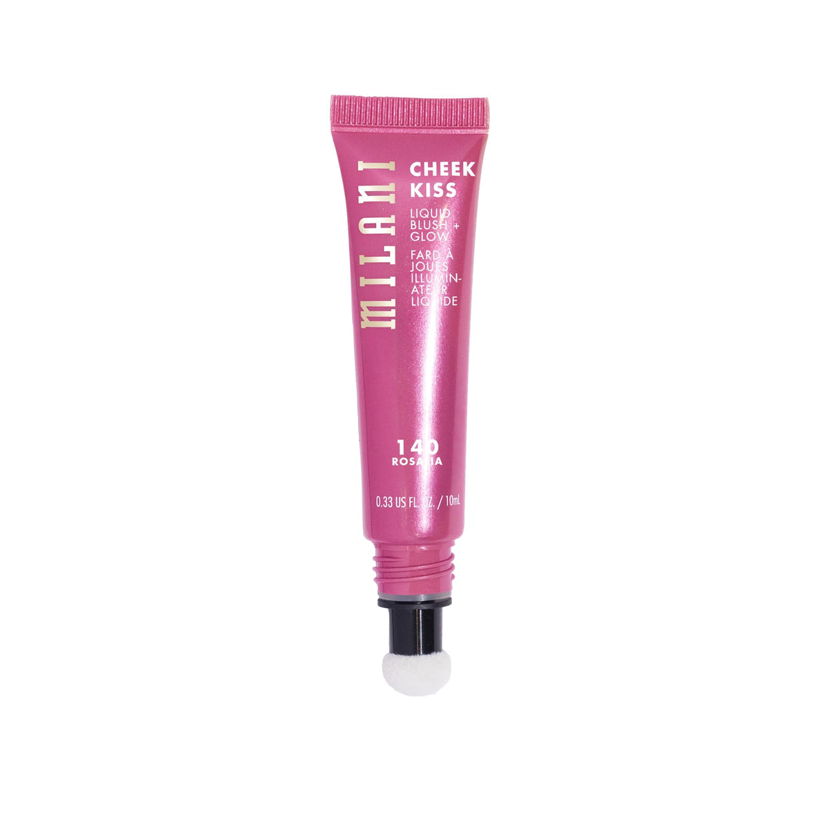 Milani Cheek Kiss Blush + Glow, Liquid Blush and Highlighter - Rosalia
