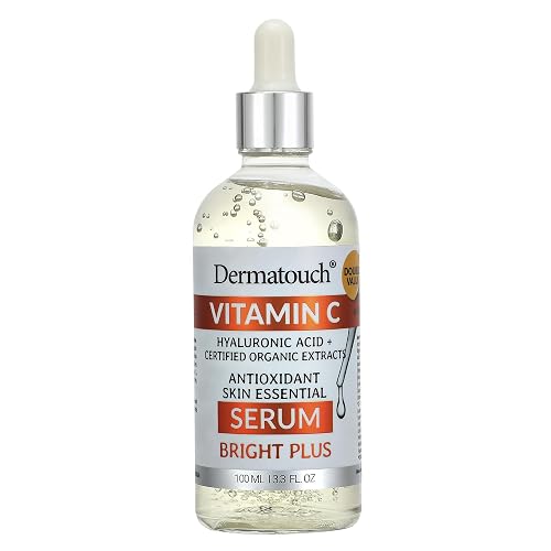Dermatouch Vitamin C Serum With Hyaluronic Acid and Vitamin E & A, Nourishing Daily Face Serum With Vitamins, Antioxidants, and Botanical Extracts Beauty & Personal Care DERMATOUCH