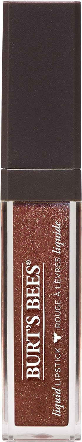 Burt's Bees Peony Puddle Liquid Lipstick, 0.21 OZ Beauty & Personal Care Burt's Bees