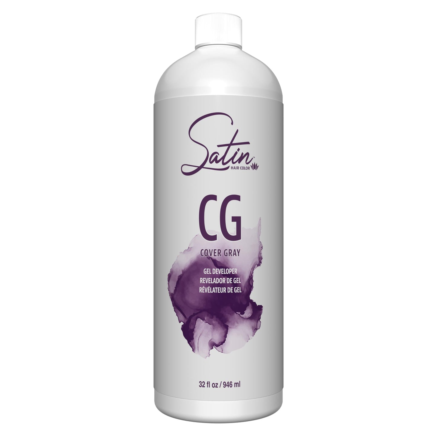 Satin | Cover Grey | Oxide Developers | 32oz. Beauty & Personal Care Satin