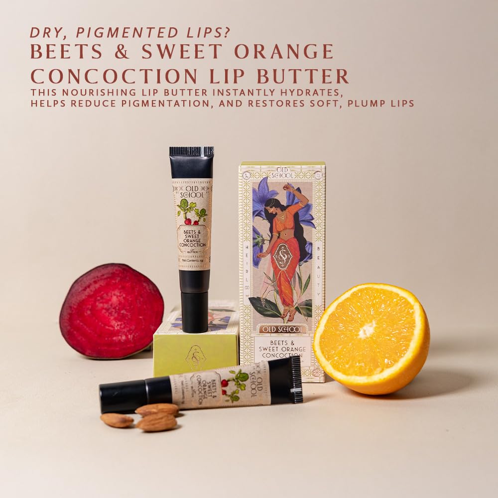 OLD SCHOOL Rituals Beets & Sweet Orange Concoction Lip Butter 15G Beauty and Personal Care OLD SCHOOL