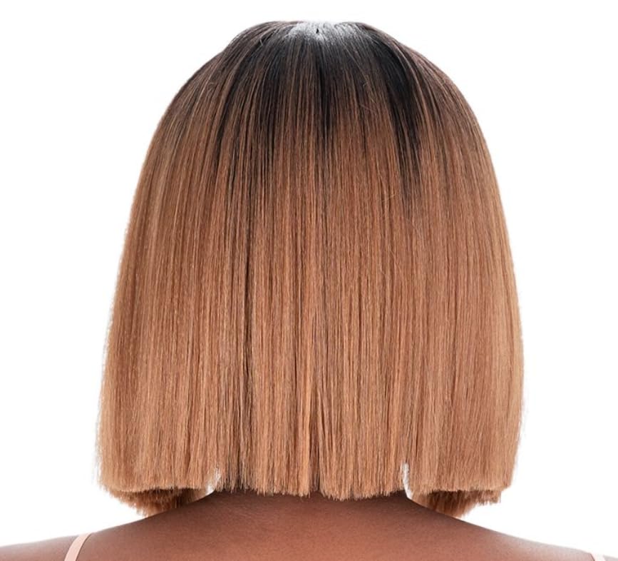 Chade Fashions Medium Length Synthetic Hair - CUTIE BRAIDED WIG 01 - YANKY TWIST 14" (TT4/27)