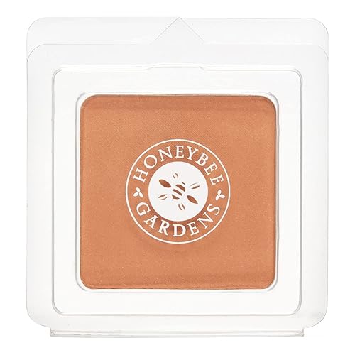 Honeybee Gardens Pressed Mineral Powder Foundation Refill, Sultana, Deep Mocha Shade, Adjustable Coverage, Natural Finish, With Botanical Extracts Beauty & Personal Care Honeybee Gardens