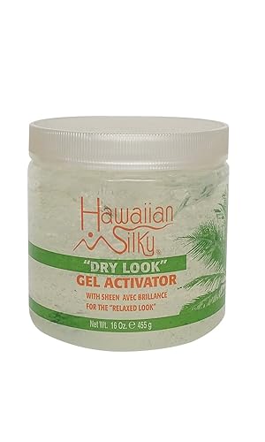 Hawaiian Silky Hawaiian 10011 Silky dry look gel activator 16 fluid ounce, Gray, 16 Fl Ounce Beauty & Personal Care Hawaiian Silky