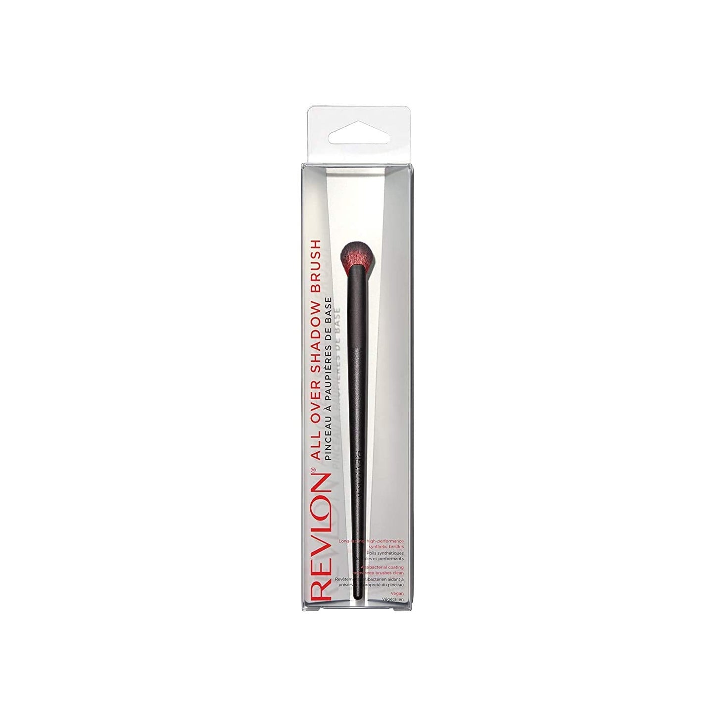 Revlon All Over Shadow Brush, Rounded Fan Eyeshadow Makeup Brush, Vegan and Coated Beauty & Personal Care REVLON