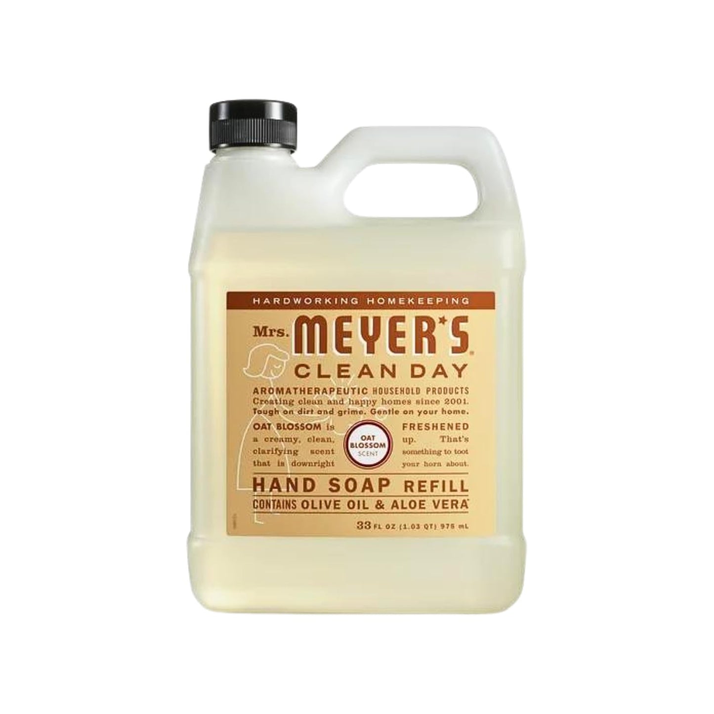 Mrs. MEYER'S Liquid Hand Soap Refill, Oat Blossom 33 Fl Oz. (Pack of 2) Beauty & Personal Care Mrs. MEYER'S